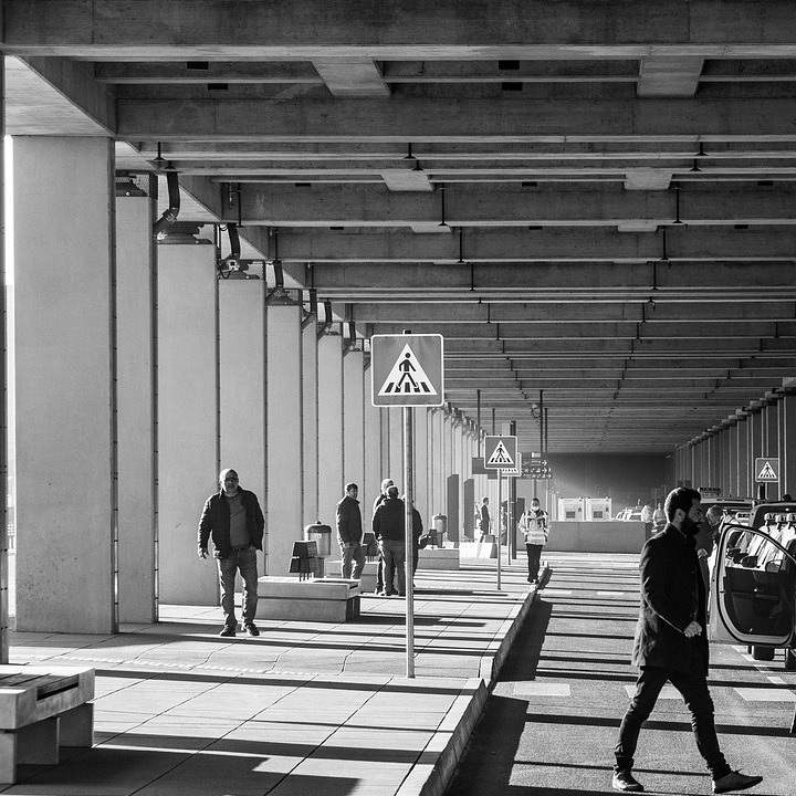 airport taxi terminal